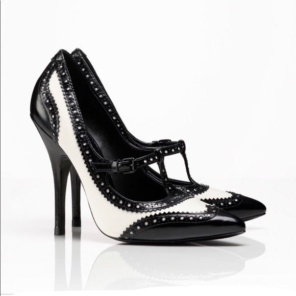TORY BURCH Everly Spectator Oxford Pumps 7